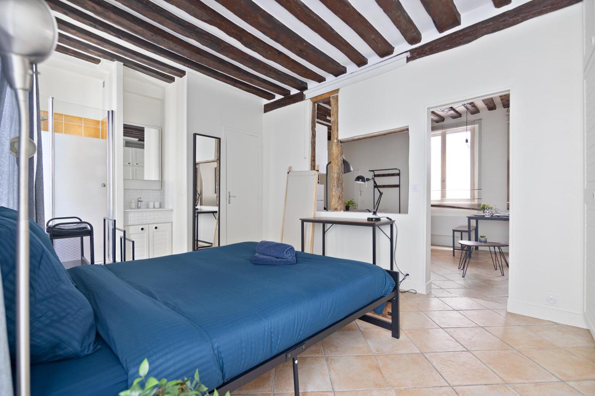 Appartement Heart Of - 1br - 4p - Le Marais 7 Free Netflix Paris